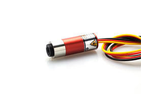 Modulatable dot laser modules