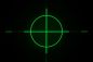 Preview: Positioning laser module 10mW GREEN "cross hair", insulated, adjustable focus