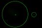 Preview: Positioning laser module 10mW GREEN " circle", insulated, adjustable focus