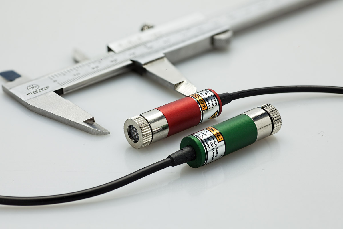 Line laser system bright red 10mw 635nm