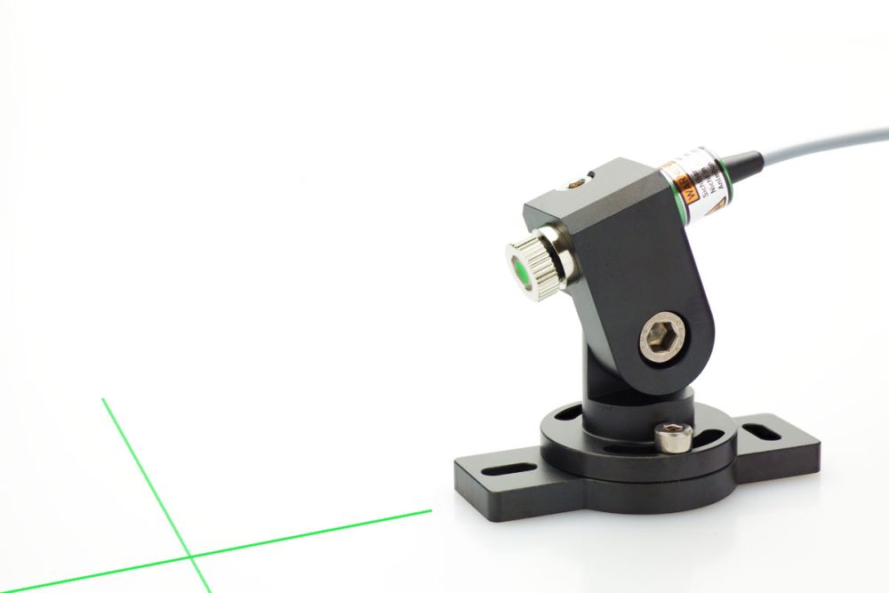 Cross hair laser kit GREEN 25mW ready to go incl. mount