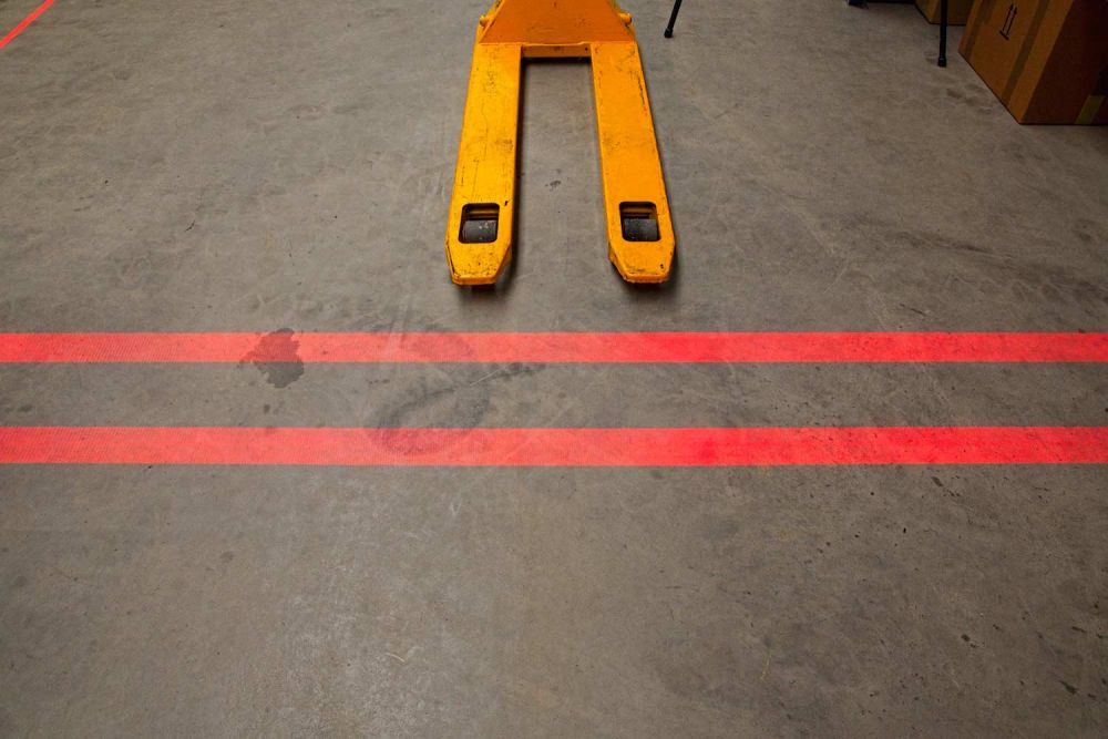TopFloor Stopline Laser RED double line