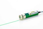 Linienlasermodul 10 mW GRÜN 12 - 30 VDC, justierbarer Fokus, isoliert